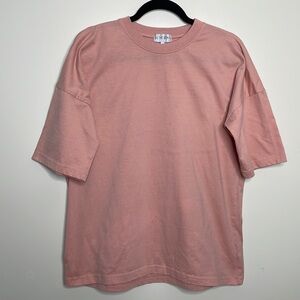 Men’s short sleeve, shirt, peach color